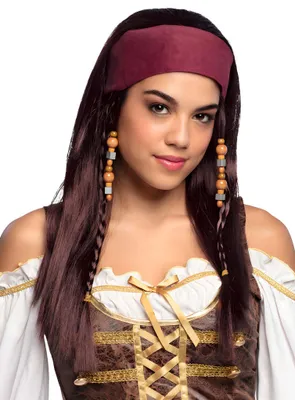 Immagine prodotto di Parrucca da bucaniere - parrucca da costume per carnevale
