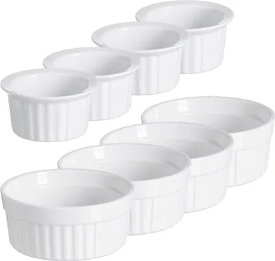 Produktbild von Ritzenhoff & Breker Bianco Auflaufformen-Set rund 8-teilig