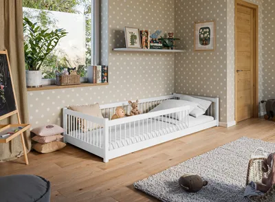 Produktbild von Kinderbett 90x200 OTYLA - weiß