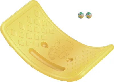 Produktbild von BALAGE WEISAW BRAUGE KLASTE FÜR KINDER TODDDLER Jugendliche Training mit elastischen Ball Gelb