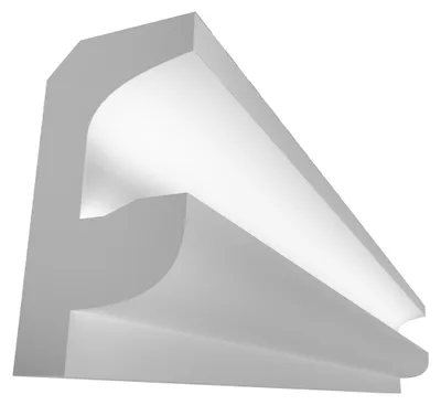 Obrázek produktu pro ELHARE Štuková lišta LED světelný profil pro nepřímé osvětlení stěn LS26B - 130x65mm, 2m