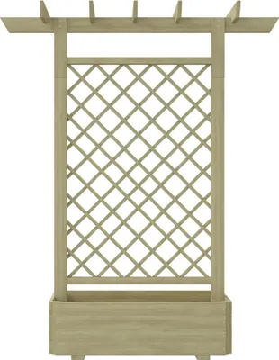 Obrázok produktu pre vidaXL Pergola s boxom na sadenice 162x56x204 cm drevo