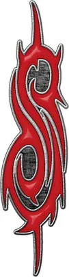 Obrázok produktu pre Slipknot - Tribal Seal - odznak "Tribal", smalt RO8571 (jedna veľkosť) (červená/sivá)
