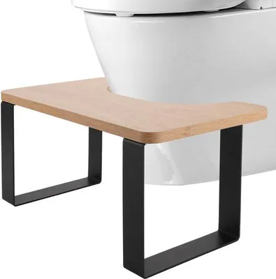 Produktbild von Ergonomische toiletkruk für optimale Haltung und Komfort bei der Toilettebenutzung