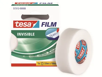 Produktbild von TESA 57312, 33 m, Transparent, 19 mm