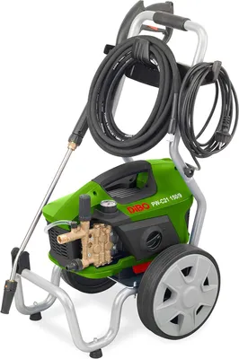 Produktbild von Hochdruckreiniger – Terrassenreiniger – 130 Bar Arbeitsdruck – 660 Liter pro Stunde Wasserdurchfluss – 8 Meter Schlauch