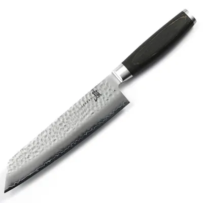 Produktbild von Yaxell TAISHI Kiritsuke-Messer Hammerschlag - Pakkaholz 20 cm