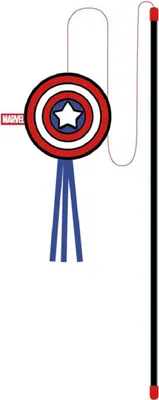 Produktbild von Katzenspielzeug Marvel Schwarz Rot