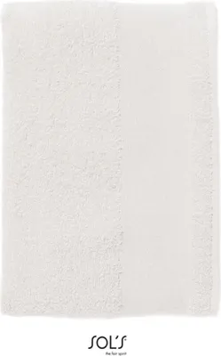 Produktbild von SOLs 89000 | Hand Towel Island | 50 x 100 cm - Farbe: White - Größe: 50 x 100 cm