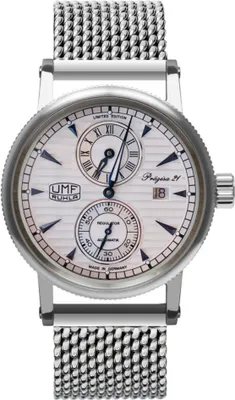 UMR Ruhla Orologio Automatico Uomo RAU80272 - Quadrante Blu, Pelle, Impermeabile 10 ATM
