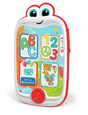 Produktbild von Clementoni Baby smartphone, 0,75 Jahr(e), Mit Ton, Kunststoff, Mehrfarbig