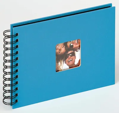 Produktbild von Walther, SA-109-U,Spiralalbum Fun oceanblau, 23X17 cm
