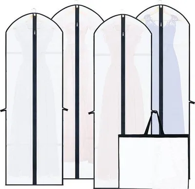 Produktbild von Famanu Kleidertasche – Extra lang, staub- und schimmelresistent – 180 x 60 cm
