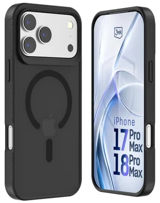 Immagine prodotto di H Hardy Cover per iPhone 18 Pro Max/17 Pro Max, Custodia MagSafe antigraffio, Nera