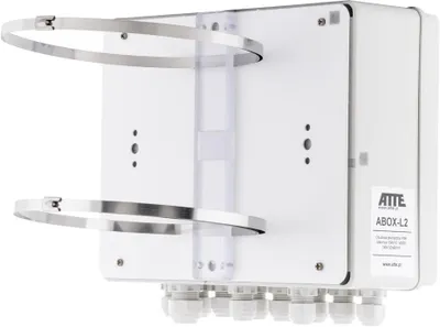 Imagen del producto de Adaptador para postes, compatible con las carcasas ABOX-L ATTE ADD-PMAL