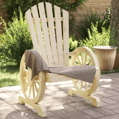 Produktbild von 2 Adirondack-Gartenstühle aus massivem Tannenholz