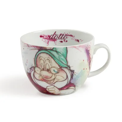 Imagen del producto de Taza de Disney, tipo cappuccino, "Doc", porcelana, multicolor, unidad de venta: 3, altura: 9 cm, diámetro: 11.5 cm. Código: 81274. Número de producto: 8032578997507