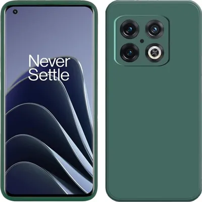 Produktbild von OnePlus 10 Pro 5G Hülle, Flüssig Silikon Weich Gummi Schutzhülle für OnePlus 10 Pro 5G Nachtgrün