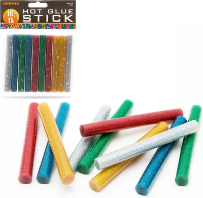 Obrázok produktu pre Tyčinka tavná 11mm glitrová 10cm SMA067G 1BAL=10ks