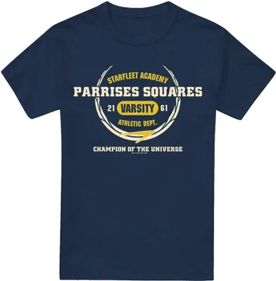 Image de Star Trek - T-shirt "Parrises" pour homme TV5927 (L) (Bleu marine)