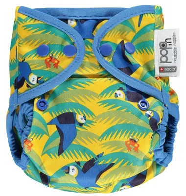 Image de Couche lavable en coton pour bébés, écologique