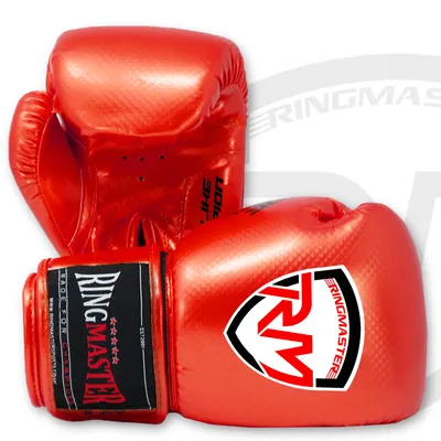 Produktbild von Ringmaster Kinderboxhandschuhe Phenom , Carbontech, Junior Boxhandschuhe, Rot 4 Unzen