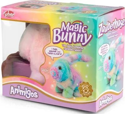 Immagine prodotto di Tobar Kuscheltier Hase Animigos Magia Arcobaleno Coniglio Plüsch