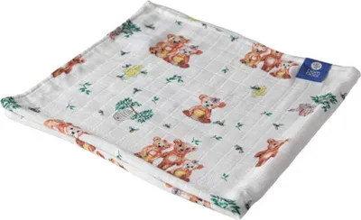 Produktbild von Bamboo Line Stoffwindeln Stoffwindel Spucktücher 75x75 100 % Bamboo Teddies