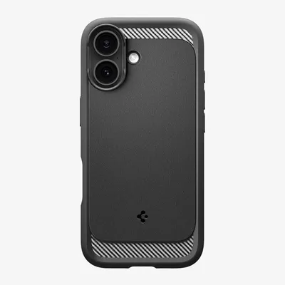 Image de SPIGEN Rugged Armor MAG étui compatible pour IPHONE 17 noir mat