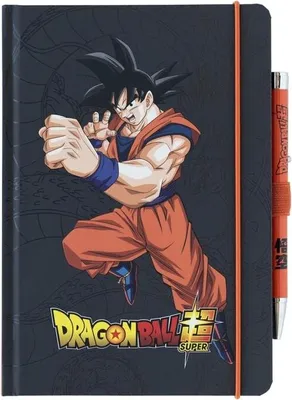 Produktbild von Dragon Ball Super A5-Notizbuch mit Projektorstift