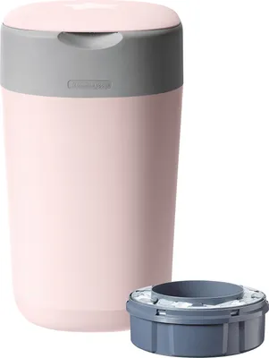 Produktbild von Tommee Tippee Windeleimer Twist & Click Windelentsorgung Geruchsdicht Rosa