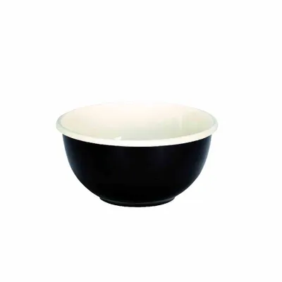 Image de Krüger MSTR16 Plat 16cm TRIEST émail, noir/crème (1 pièce)