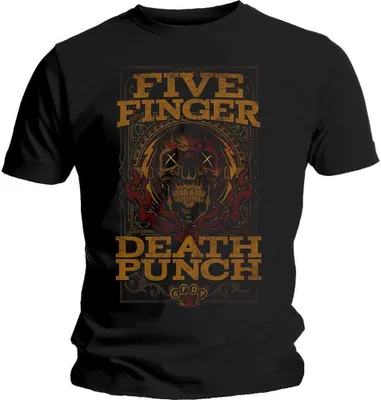 Immagine prodotto di Five Finger Death Punch - wanted t-shirt grande unisex - nero