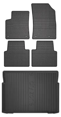 Immagine prodotto di Tappetini gomma SolidPRO + baule DryZone per Opel Crossland X 2017-2024 5 pezzi