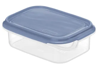 Produktbild von Rotho 1735506161WS, Container, Quadratisch, 0,5 l, Blau, Transparent, Kunststoff, -20 °C