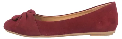 Produktbild von Fitters Footwear Maike MF Ballerinas in Übergrößen Bordeaux 2.589641 Burgundy große Damenschuhe