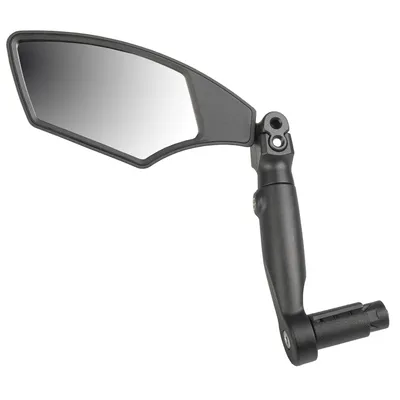 Image de M-Wave miroir vélo gauche Barend verre/fibre de verre noir/argenté