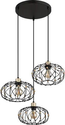 Produktbild von GLOBO Lighting Hängeleuchte GREYS DH 54.90x150 cm schwarz Hängelampe