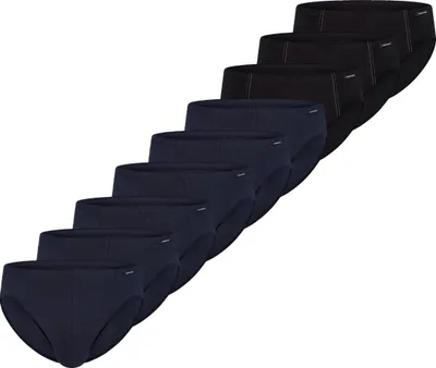 Produktbild von Schiesser 9er Pack Baumwolle Essential Slip / Unterhose Angenehm auf der Haut, Perfekte Passform und maximaler Komfort, Atmungsaktiv