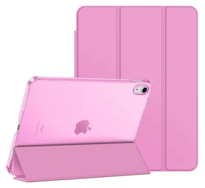 Produktbild von Fintie Hülle für iPad 11. Generation 2025 11 Zoll (A16), iPad 10. Generation 10.9 Zoll 2022 - Ultradünn Schutzhülle mit transparenter Rückseite Abdeckung Case Cover, Auto Schlaf/Wach, Lilac Rosa