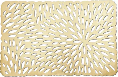 Produktbild von Platzmatte Rechteckig Metallic Gold ZELLER Present