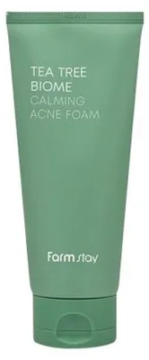 Obrázek produktu pro Farm Stay – Tea Tree Biome Zklidňující pěna proti akné, 180 ml