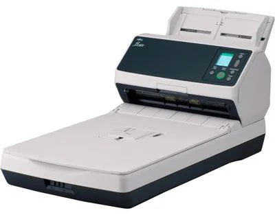 Produktbild von Ricoh Dokumentenscanner fi-8270 70 S./Min inkl. Flachbetteinheit ADF Duplex USB 3.2 LAN