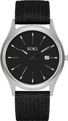 Produktbild von Sportlich-elegante Herrenuhr Matteo in Schwarz - Ideal für jeden Anlass KP11643