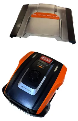 Produktbild von Yardforce Rasenmähroboter Mowbest 805 & AR SH02-EU plus Mähroboter-Garage orange-schwarz One Size