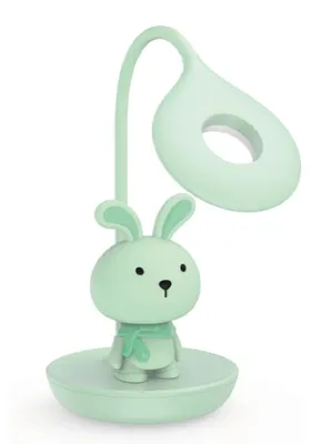 Produktbild von Luxus Europe - Nachtlampe Kinderzimmer Bunny Mini Mintgrün - Kabelloses LED-Nachtlicht für Kinder – USB-C wiederaufladbar