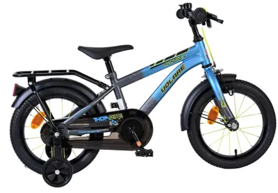 Produktbild von Volare Thombike Kinderfahrrad - Jungen - 14 Zoll - Blau/Grau
