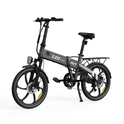 Produktbild von PVY Z20 Pro Elektrisches Fahrrad - 250W Motor 36V10.4AH Batterie 80KM Reichweite Mechanische Scheibenbremse - Grau
