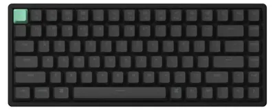 Obrázok produktu pre Keychron K2 HE, Káblový a bezdrôtový, USB + RF Wireless + Bluetooth, Magnetic-mechanical key switch, QWERTY, RGB LED, Čierna