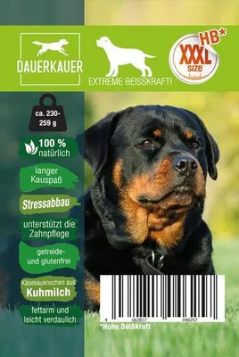Produktbild von DAUERKAUER Käsekauknochen, Größe: XXXL